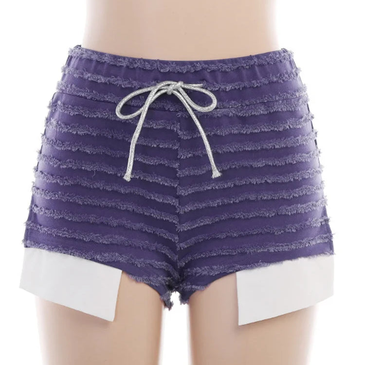 Ashoreshop-Striped-Fluffy-Stacked-Pants-Sporty-Leggings-Skinny-Legging9