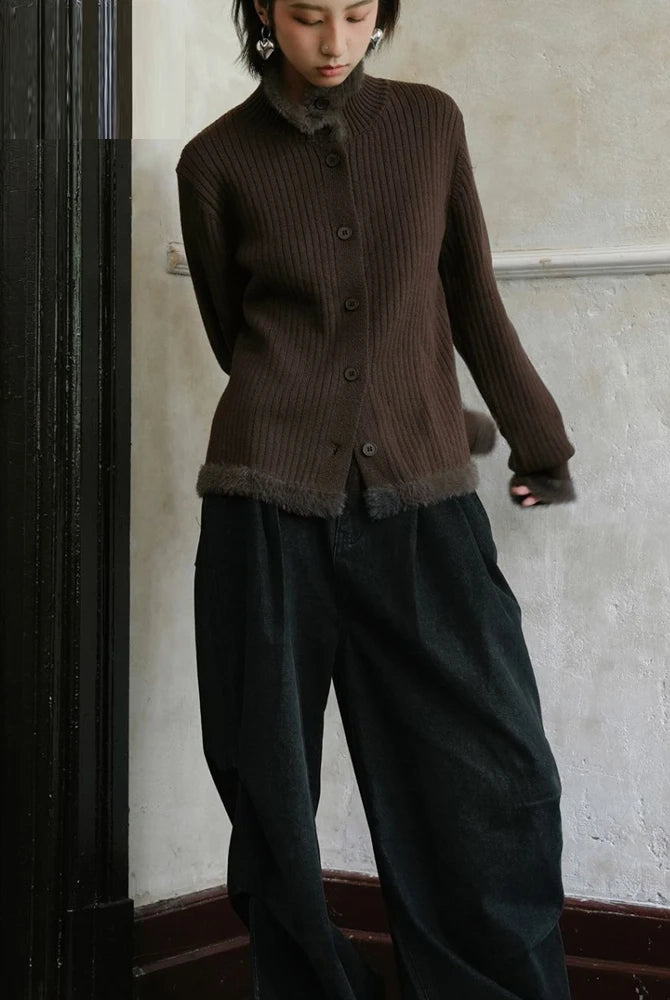 Ashoreshop-Winter-Long-Sleeve-Women-Sweater-Cardigan-Vintage-Button-Up-Thick-Solid-Color-Knit-Female8