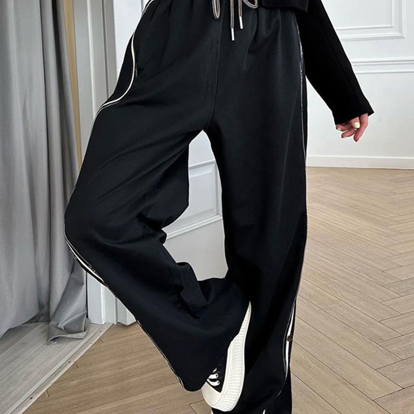 Loose White Women'S Pants 2023 Casual High Waist Full Length Pants