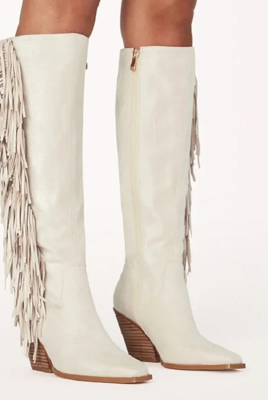 Ashoreshop-cowgirl-white-tassle-boots-Cowboy-Boots-For-Women-Western-Cowgirl-Side-Zip-White-Knee-High-Shoes-0