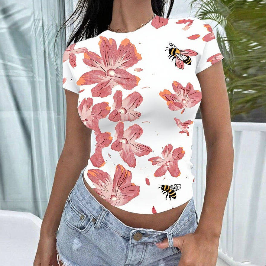 Ashore®️ Women AntiUV Active Flower Tops