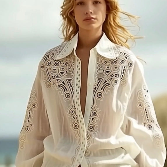 Loose Lace Shirt