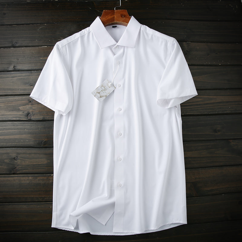 100% Real Silk Cool Shirts Ashore Mens Summer Short Sleeve Button Front Shirts