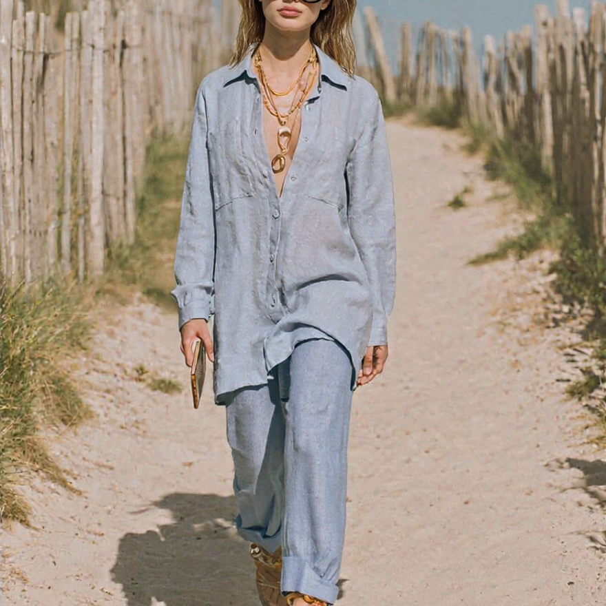 Fresh_linen_Pant_-Shirt_outfits