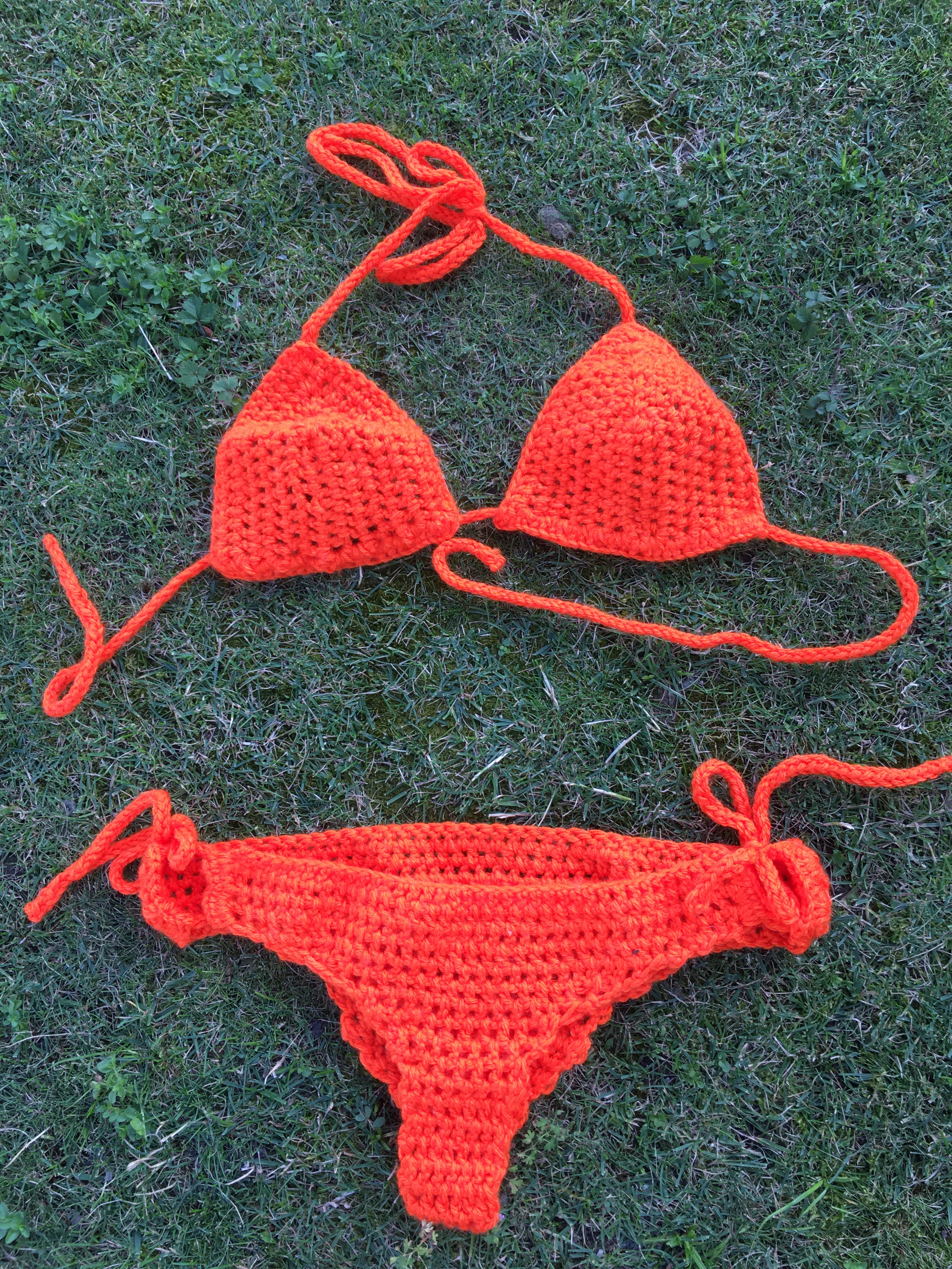 Luxury_Vibrant_Orange_Crochet_Bikini_Set_Ashore_Brand-1