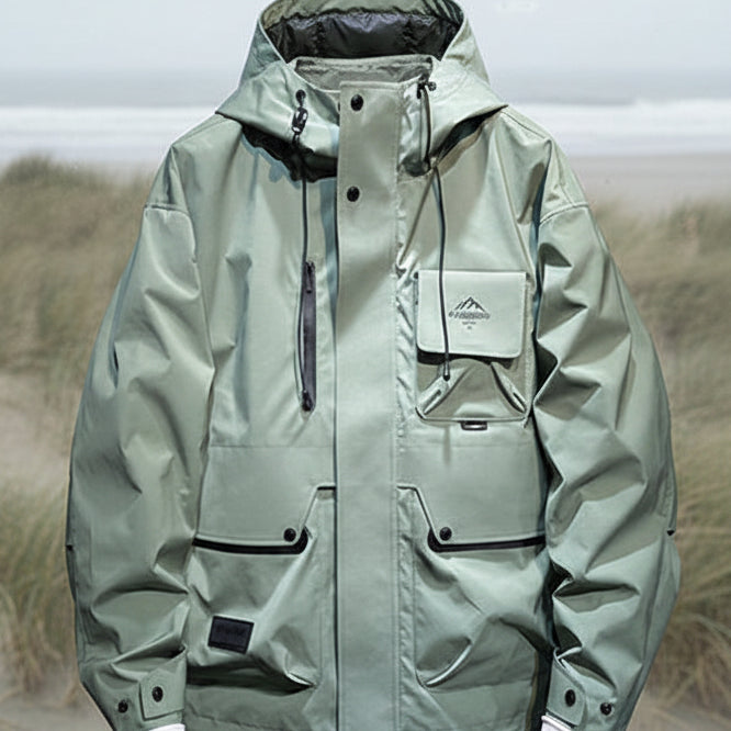 Women white Outdoor jackets Oversize and Unisex Outdoor Hoody Windbreaker jackets