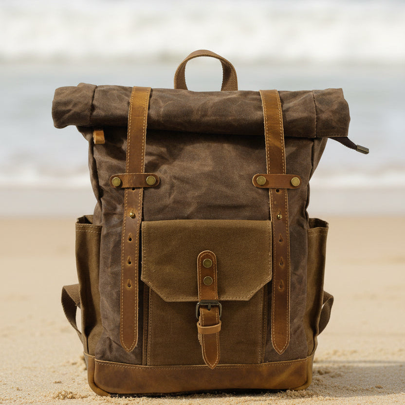 Men Women Durable Canvas Backpacks Three Styles in Stock