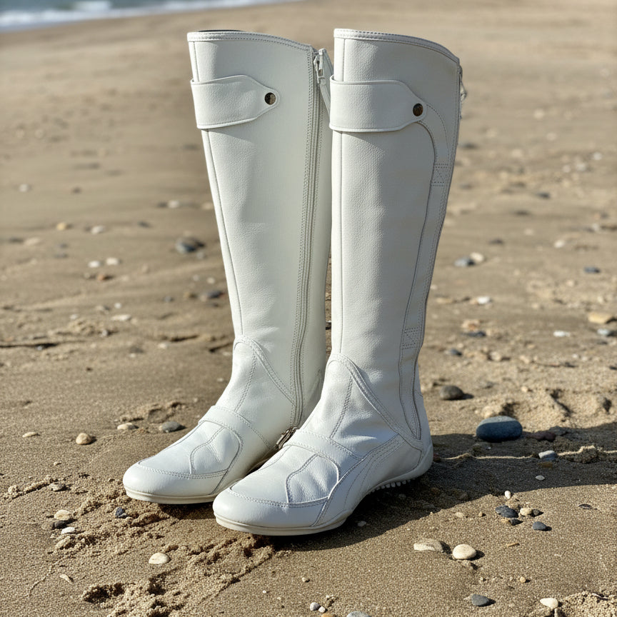 Women Comfortable flat boots Hot Trend