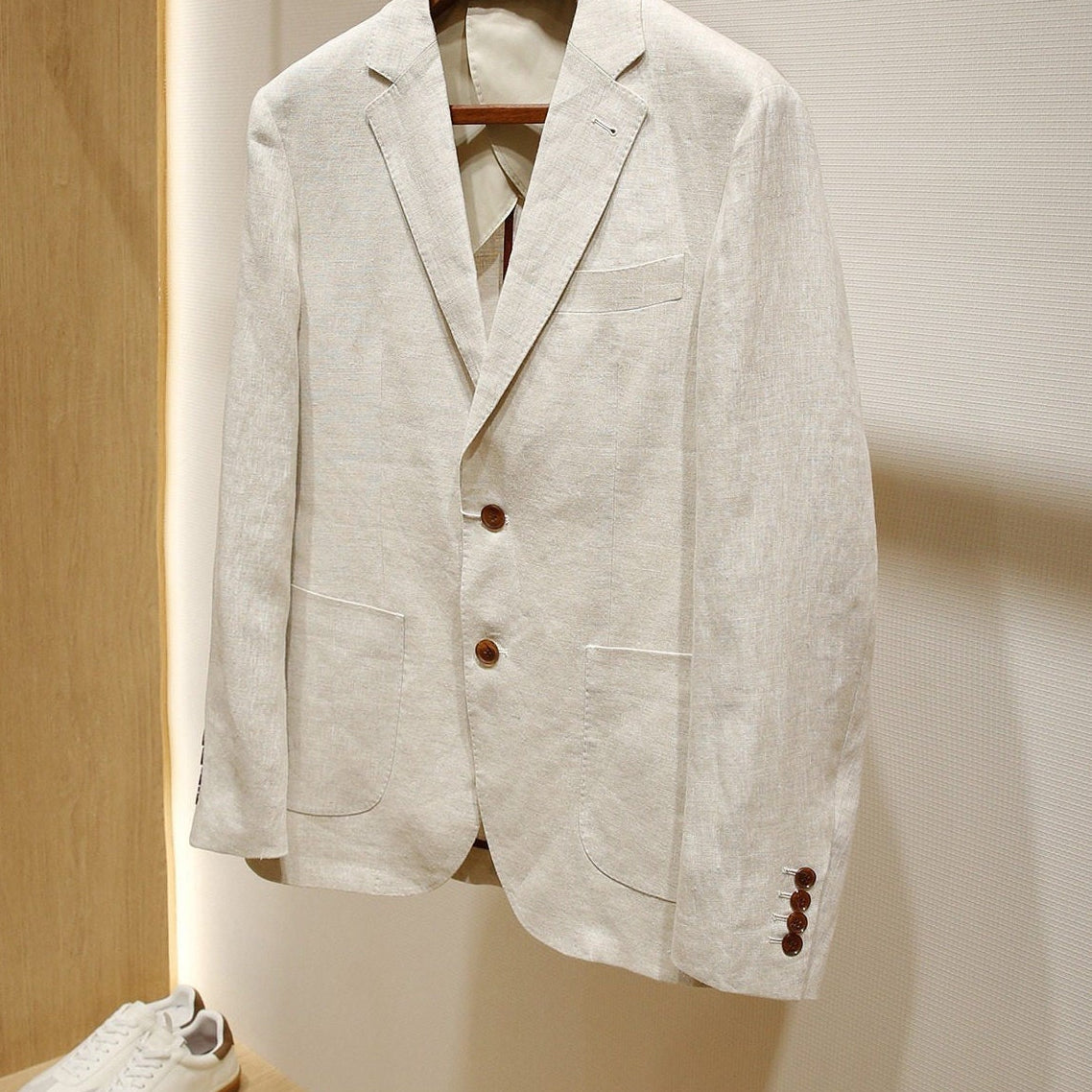 Big Size Men Linen Luxury Comfort linen blazer