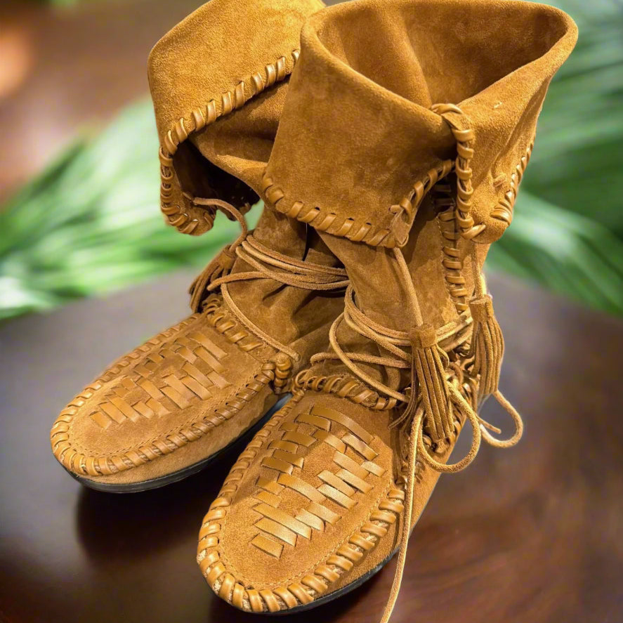Western Moccasin Boots for Women