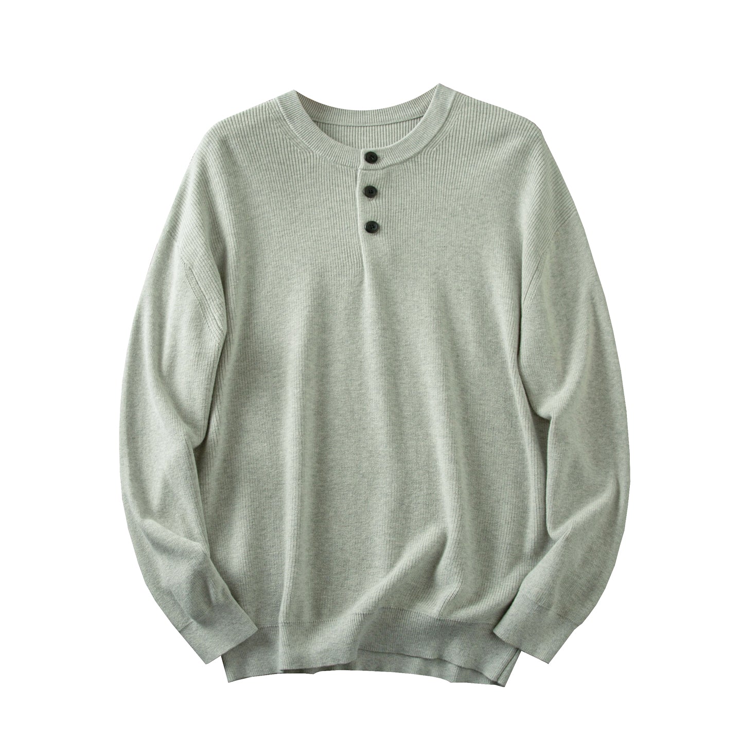 Men_Henley_Color_Long_Sleeve_Cashmere_Sweater-1