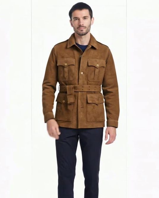 Men_s_Classic_Suede_Field-style_Jacket_with_4_pockets_in_Multiple_Colors_Custom_Size-1