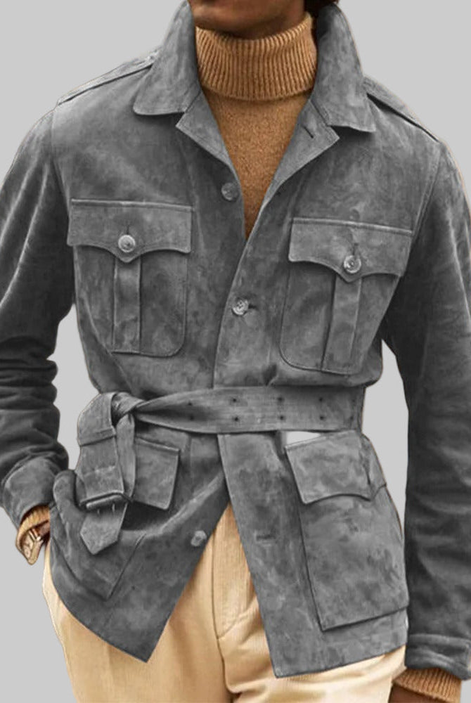 Men_s_Classic_Suede_Field-style_Jacket_with_4_pockets_in_Multiple_Colors_Custom_Size-4