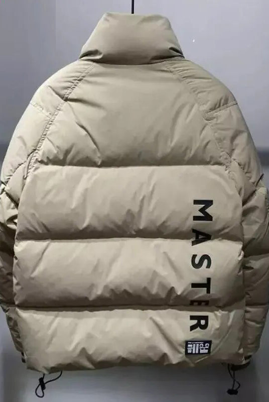 New Arrival Couples Unisex Autumn And Winter Warm Cotton-padded Jacket Men Coat-2