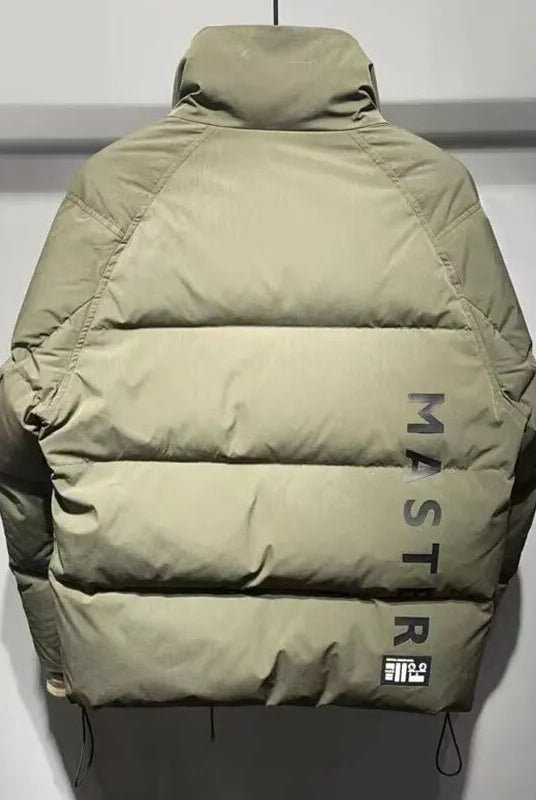 New Arrival Couples Unisex Autumn And Winter Warm Cotton-padded Jacket Men Coat-3