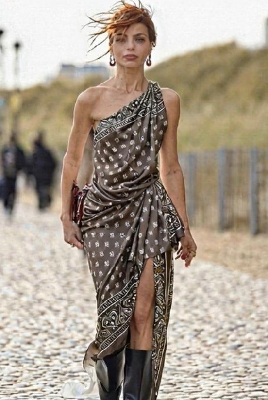 Paisley_Print_Asymmetric_Dress_with_uneven_hem_Ashore_Design-5