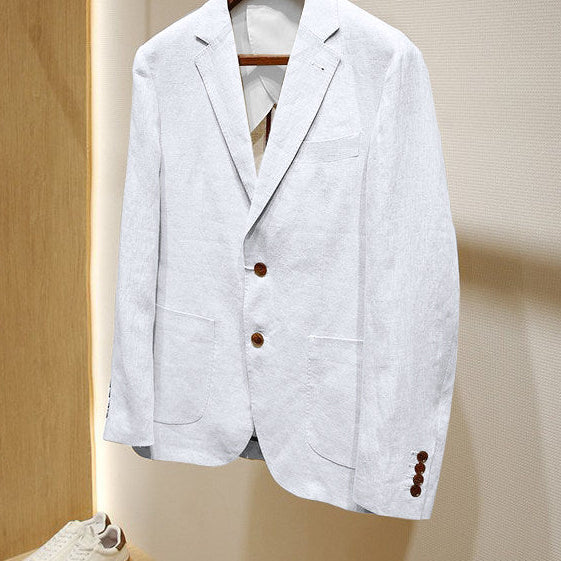 Big Size Men Linen Luxury Comfort linen blazer