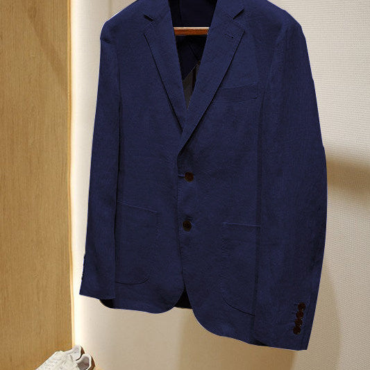 Big Size Men Linen Luxury Comfort linen blazer