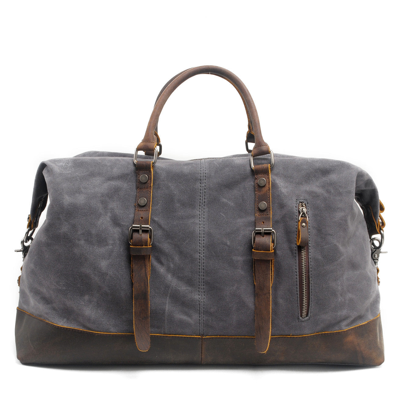 Durable waxed canvas travel bag Men/Women Large-capacity workwear travel bag camping Bags