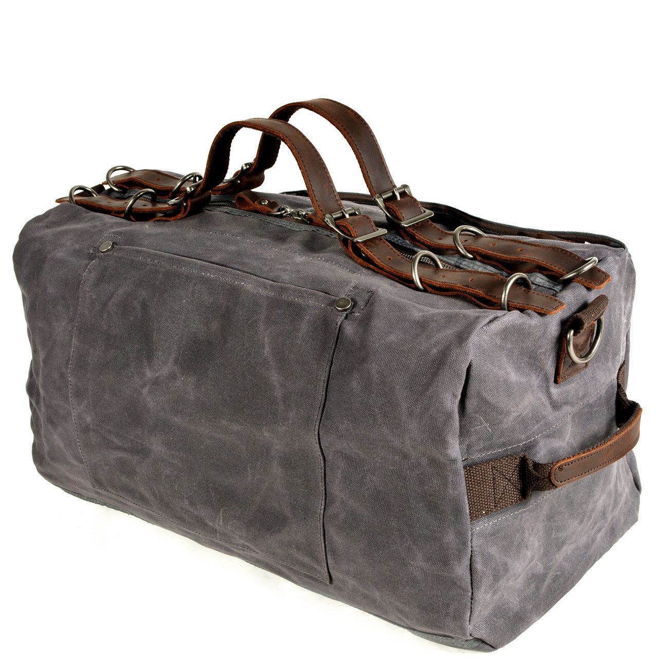Durable waxed canvas travel bag Men/Women Large-capacity workwear travel bag camping Bags