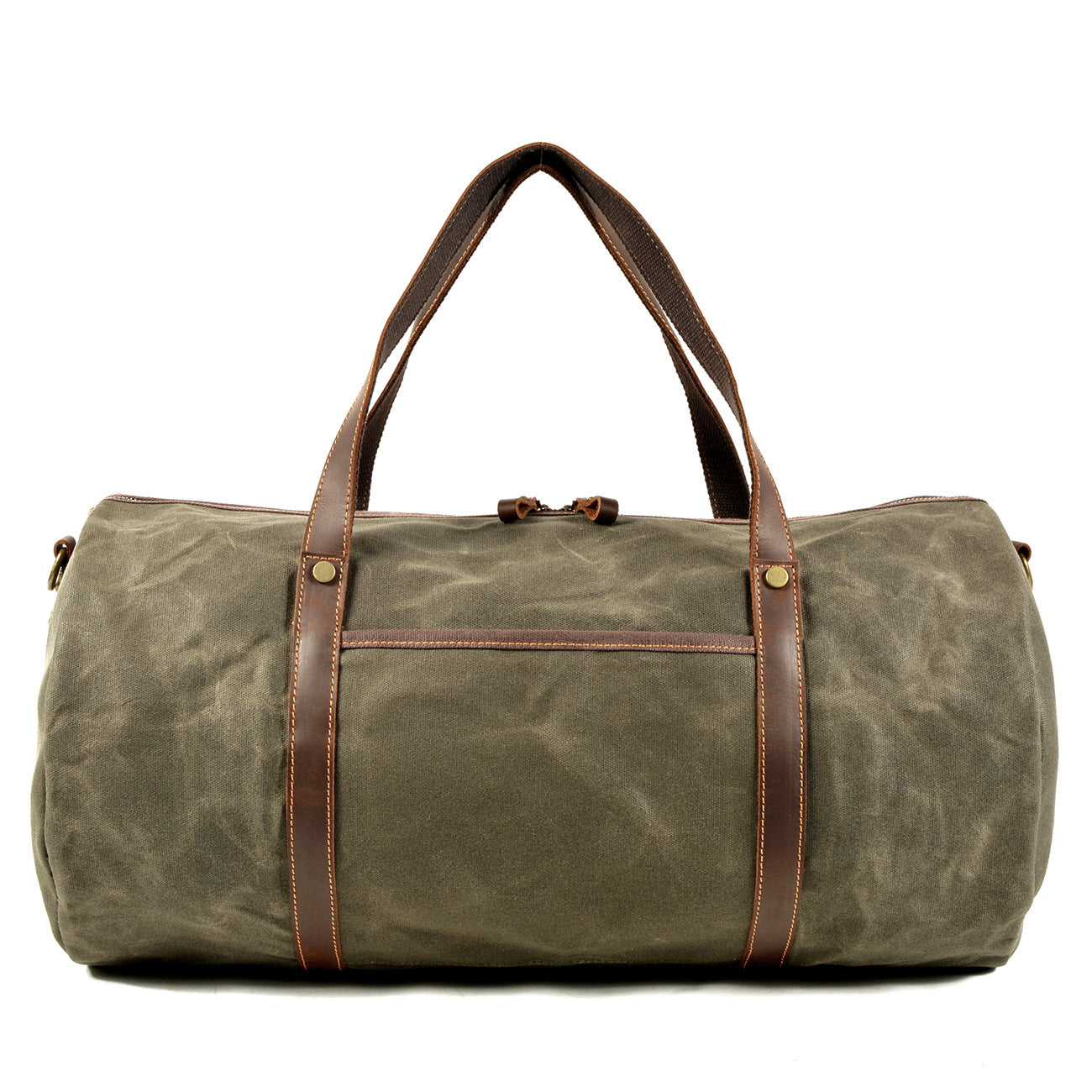 Durable waxed canvas travel bag Men/Women Large-capacity workwear travel bag camping Bags
