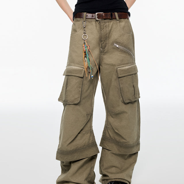 Designer Brand washed denim pants