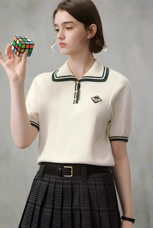 Sailor-Collar-Short-sleeved-Sweater-Knitted-Shirt-for-Women-Summer-New-4