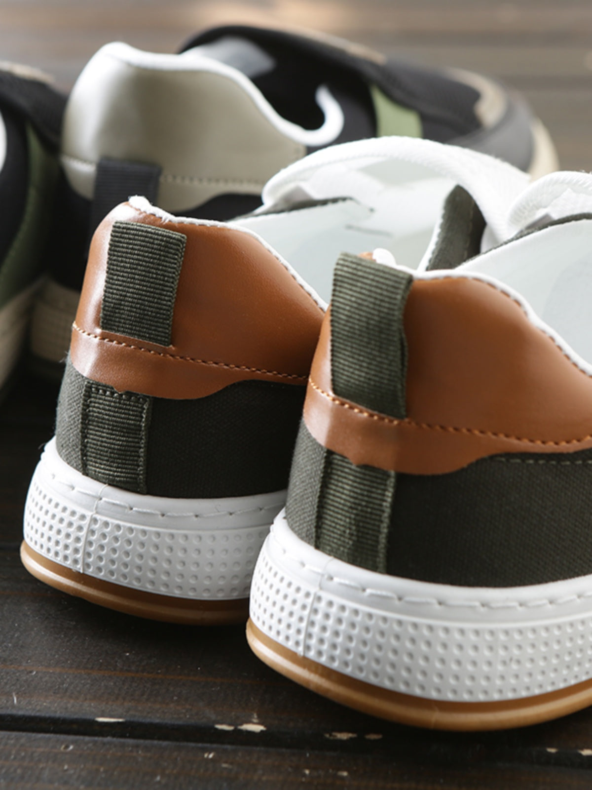 Spring and summer men's lazy shoes mesh non-slip flat shoes men's sneakers-8