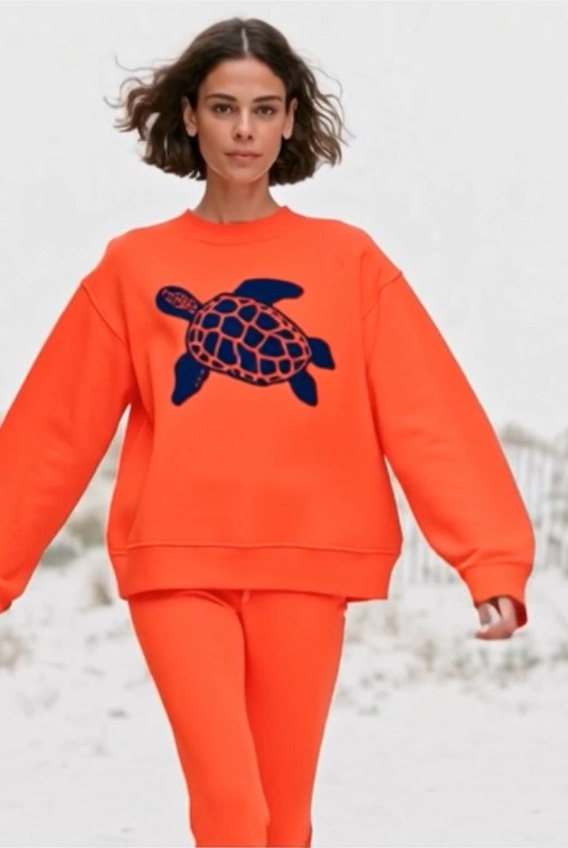 The_Ocean_Life_Ashore_Unisex_Turtle_Jacquard_Sweater_Jumpers-1