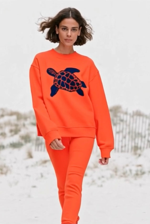 The_Ocean_Life_Ashore_Unisex_Turtle_Jacquard_Sweater_Jumpers
