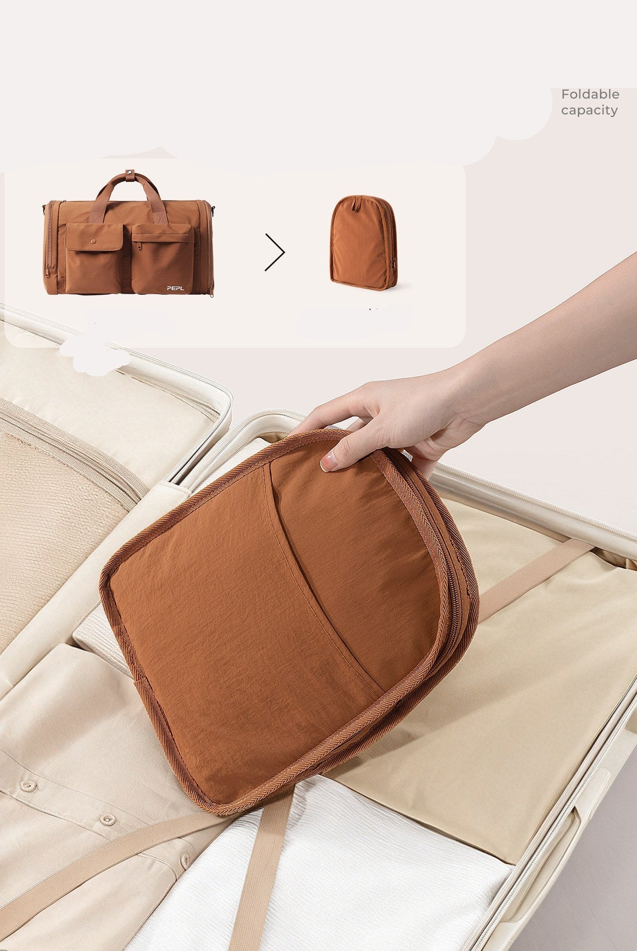 Waterproof luggage bag ( Foldable)-5