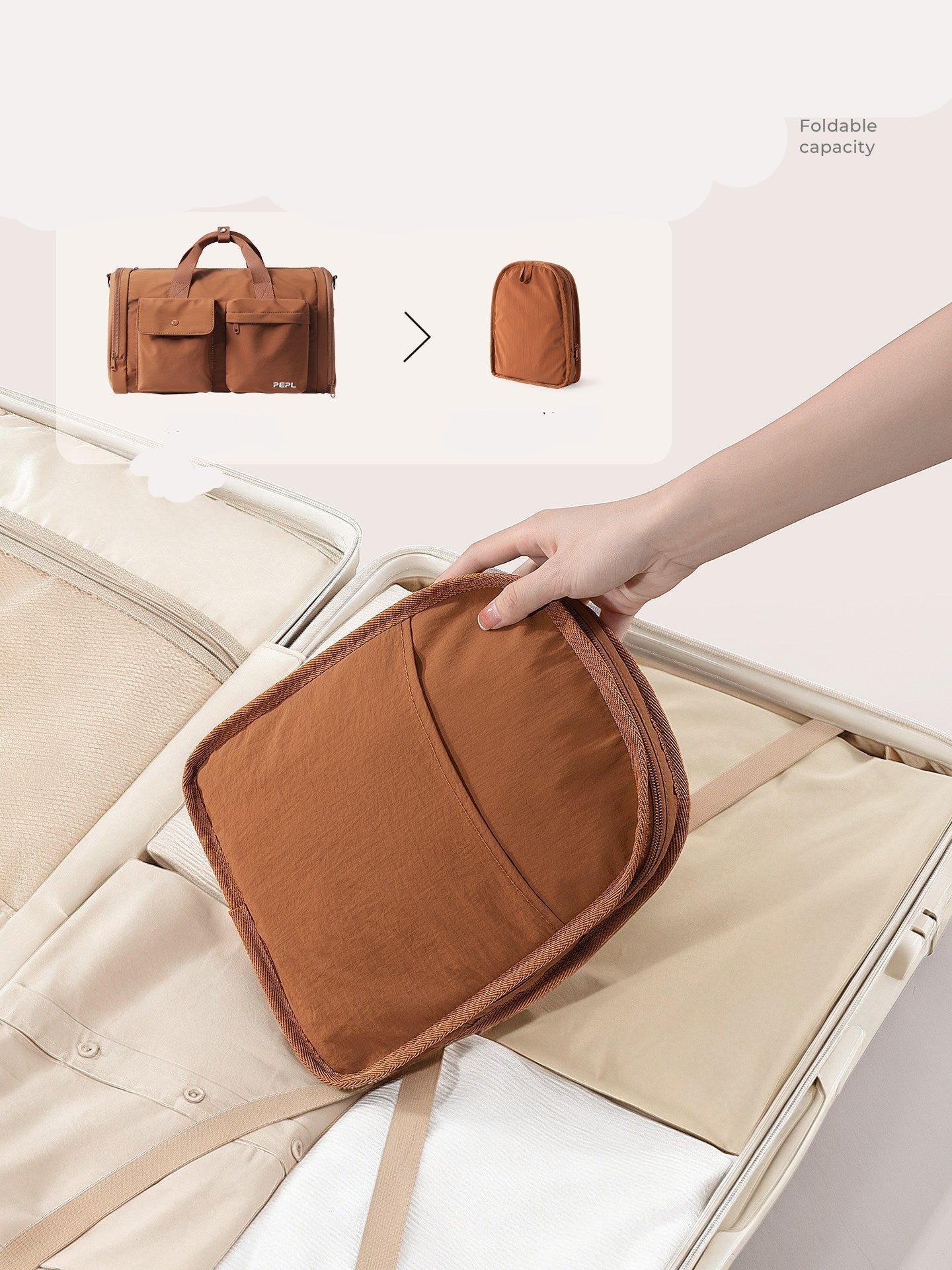 Waterproof luggage bag ( Foldable)-5