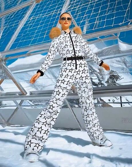 Winter_Jumpsuits_Ashore_Ski_Shop_Women_Star_Jumpsuits_With_Furry_Hood