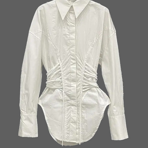 Women_Long_Sleeve_Shirt_Bandage_Slim_2aist_Full_Sleeve_Solid_White_Black_slim_Blouse_Female_Tops_New_Ashore_Shop-1