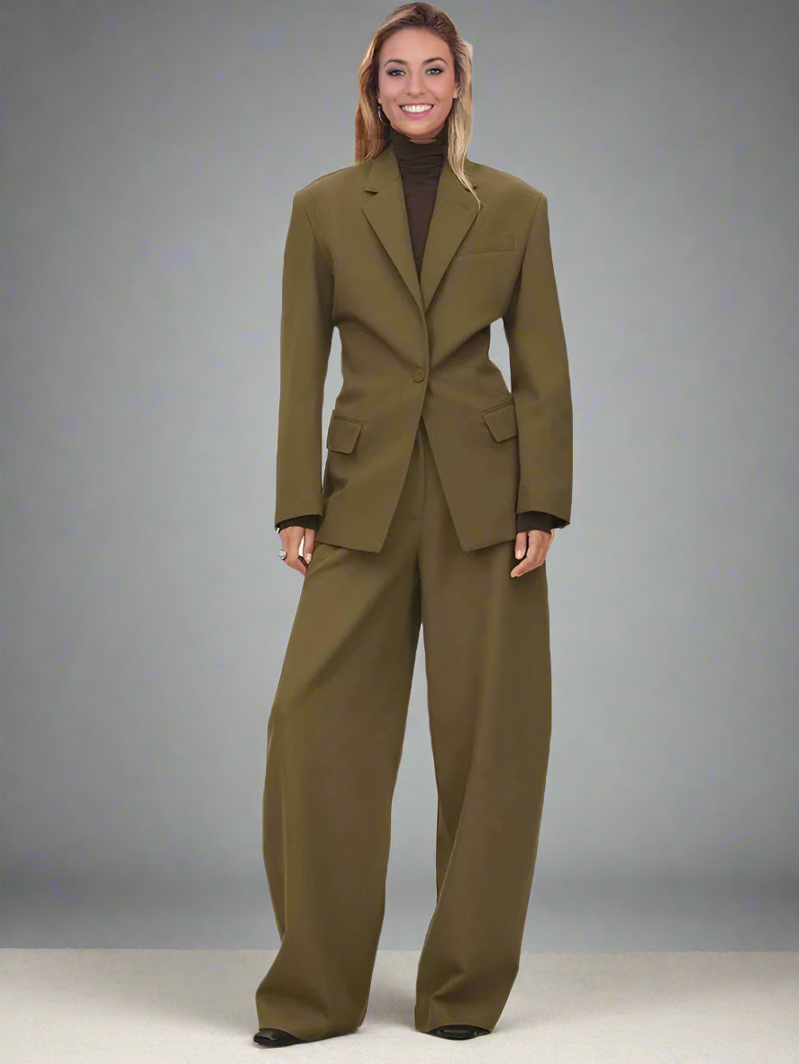 Women_s_Two-Piece_Sets_Fitted_Waist_Blazer_Top_and_High-Waist_Loose_Pants