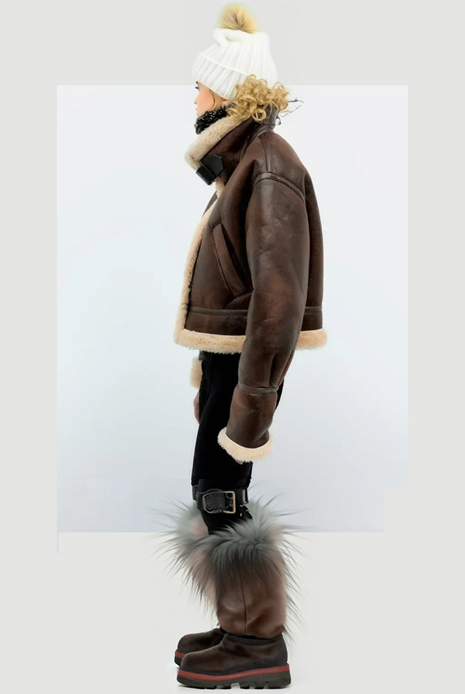 Womens_Faux_Shearling_Motorcycle_Warm_Short_Leather_Coats