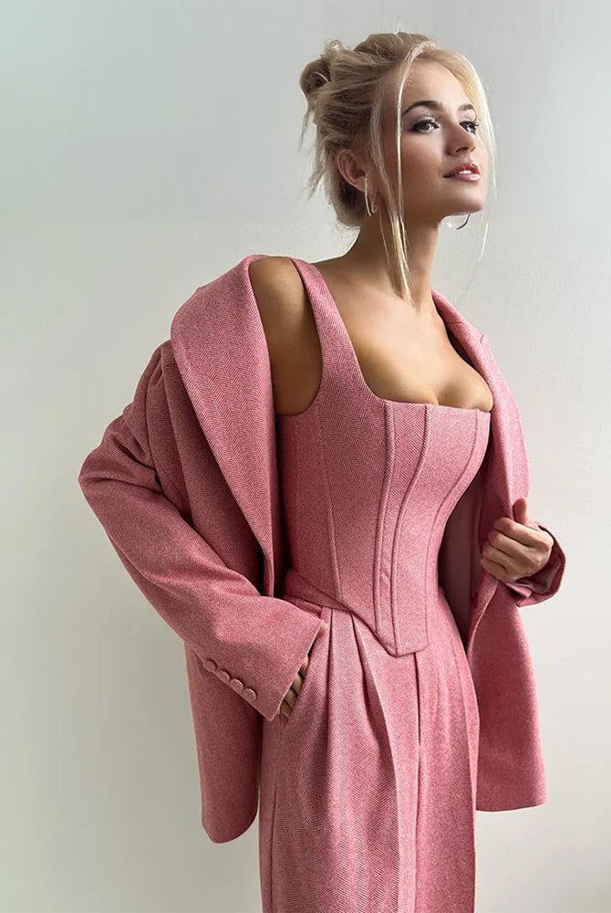 Womens_Mordern_Classic_Texture_Three_Piece_Formal_Suit_Sets_Grey_and_Pink