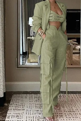 Womens_Two_Piece_Sets_Outfit_Solid_Color_Long_Blazer_Coat_Top_Pants_Two-Piece_Set-1