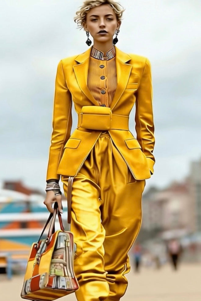 Yellow_Blazer_and_loose_Thin_Satin_Pant_Sets_Ashore-6