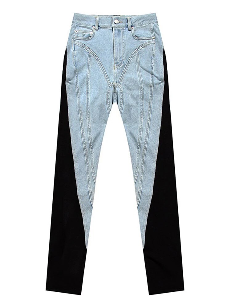 ashoreshop-Women_High_Waist_Casual_Slim_Jeans_Trousers_Female_Fashion_2023_Autumn_Newa