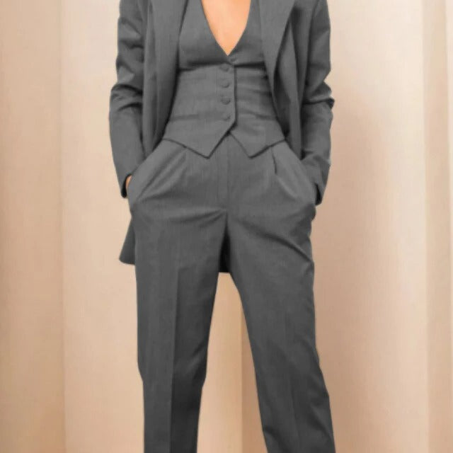 Modern Womens Three Piece Suits Sets
