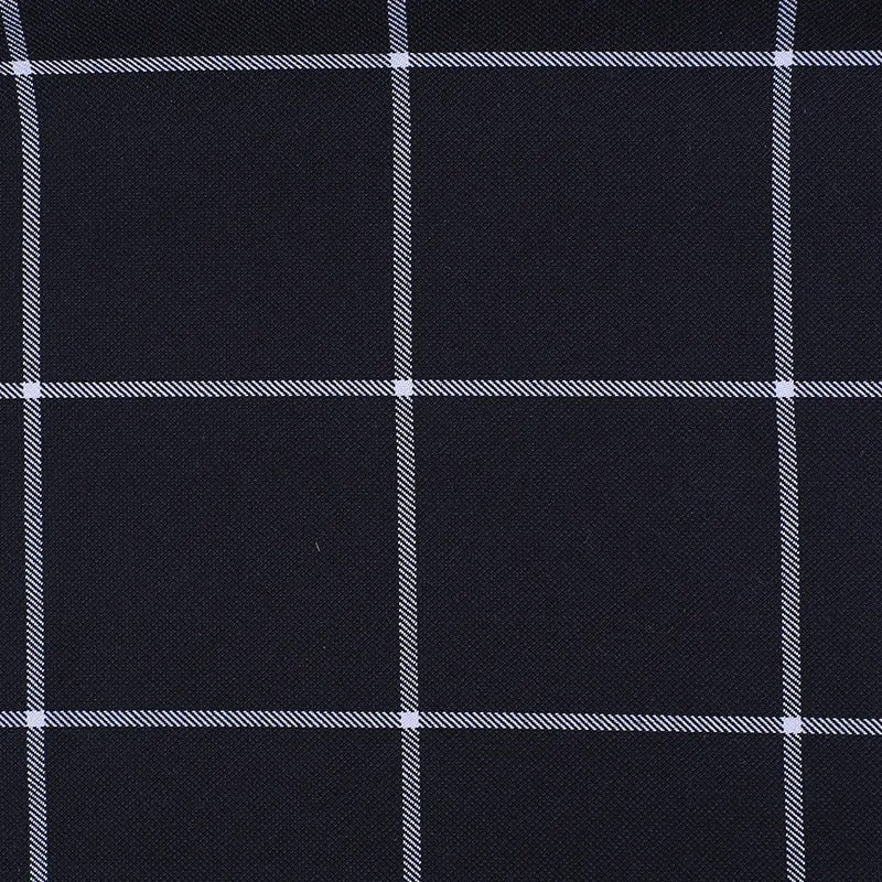 Men's Classic Pin Plaid Three-Piece Suit for formal occasions