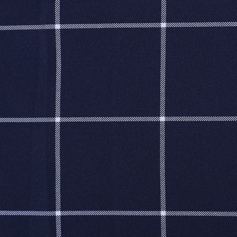 Men's Classic Pin Plaid Three-Piece Suit for formal occasions