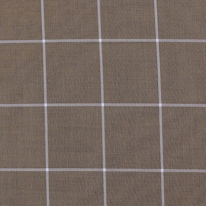 Men's Classic Pin Plaid Three-Piece Suit for formal occasions