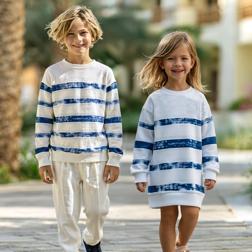 His & Hers Family Seashore Vacation Long Sleeve Shirts (Custom Name Support)
