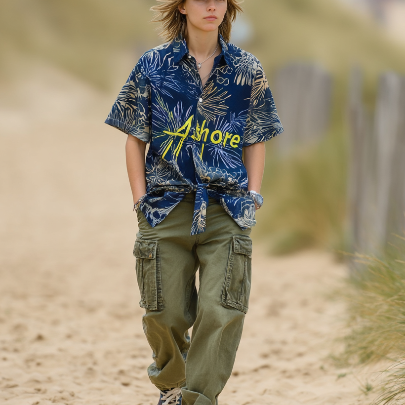 ASHORE®️ Tropical Series Modern Hawaii Shirts