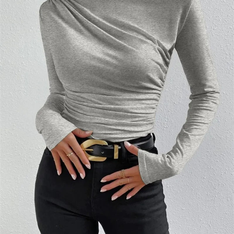 Mesh_Long_Sleeve_Tops_Women_Stretch_Slim_Fit_Blouse_Undershirt-4