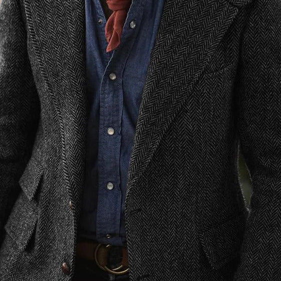 Women or unisex Classic Herringbone Blazer