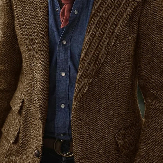 Women or unisex Classic Herringbone Blazer