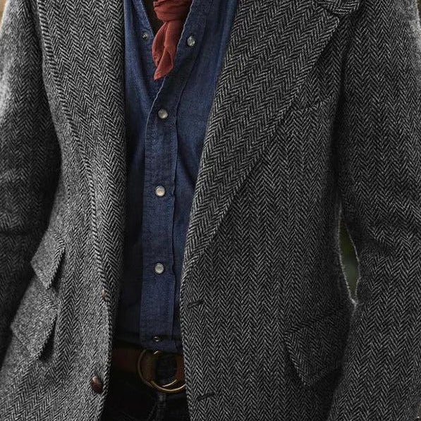 Women or unisex Classic Herringbone Blazer